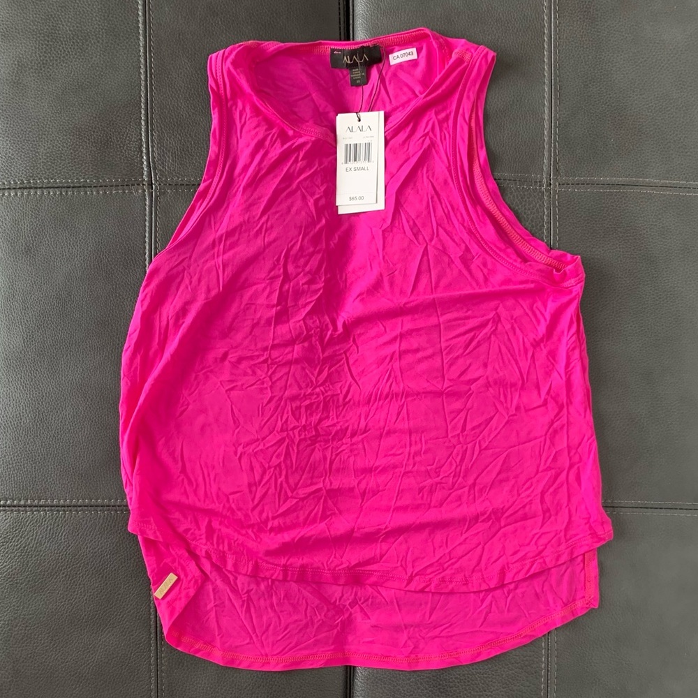 Alala Hot Pink Tank Top